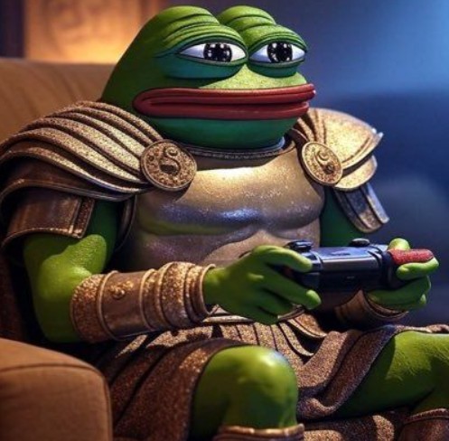 Лягушонок Kekius Maximus в образе императора
